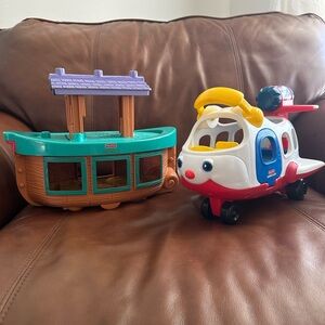 Fisher-Price Little People Noah’s Ark and Airplane